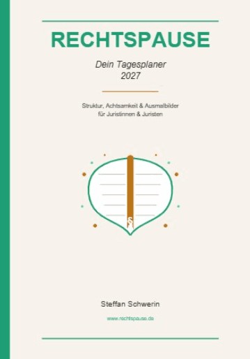 Cover: Dein Tagesplaner 2027